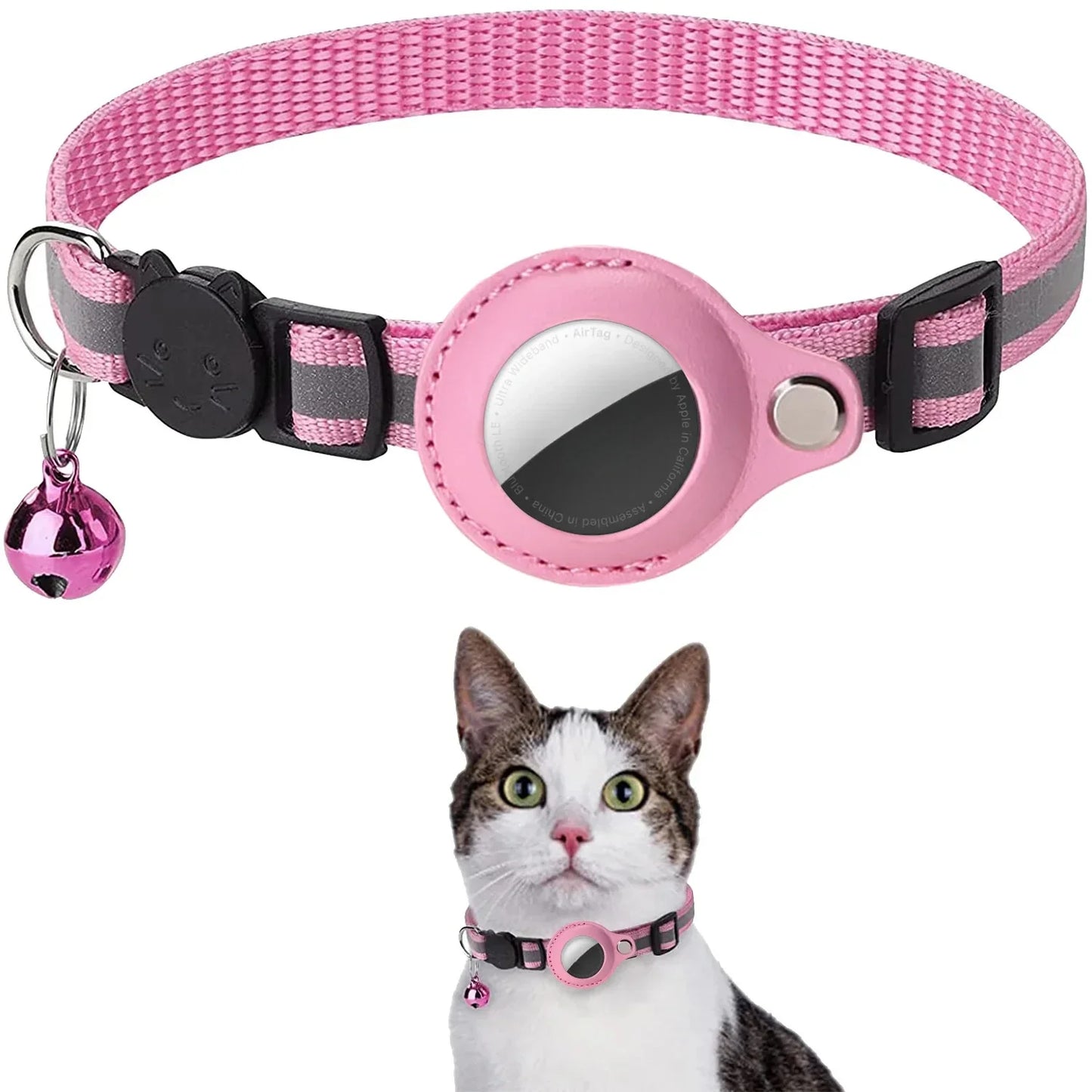 Reflective Airtag Cat Collar™