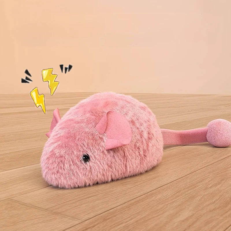Plush Interactive Cat Mouse Toy™