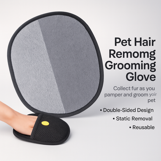 Pet Hair Removal Grooming Gloves™