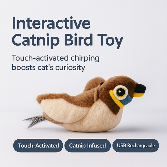 Interactive Catnip Bird Toy™