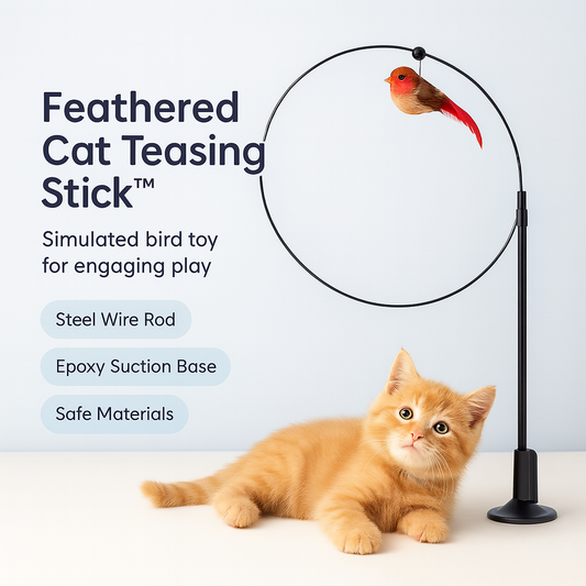 Feathered Cat Teasing Stick™